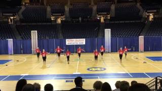 Texas Tech Twirlers Halftime Performance 2016 [upl. by Attenoj]