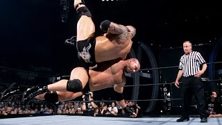 Goldberg steals the Rock Bottom Backlash 2003 [upl. by Aremihc]