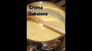 Crema allo Zabaione la video ricetta del pasticcere [upl. by Fenton914]