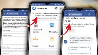 NEW How to Recover a Hacked Facebook Page 2024 UPDATED [upl. by Ola]