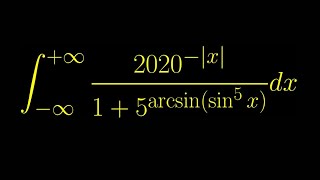 A beast from the 2020 Berkeley Integration Bee [upl. by Ilrahc3]