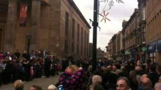 RAF Kinloss and Lossiemouth Parade Elgin 19 Feb 2011 [upl. by Margarethe]