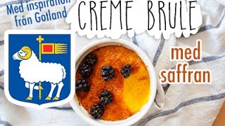 Crème Brûlée med saffran [upl. by Stroup]