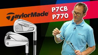 TaylorMade P7CB and P770  Club Review [upl. by Albion]