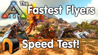 Ark FASTEST FLYERS Speed Test Arkfastestflyer [upl. by Tratner716]