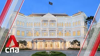 First look inside the new Raffles Hotel Singapore  CNA Lifestyle [upl. by Llorrad]