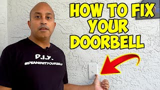 Doorbell not working How to fix it 2022 [upl. by Lamrert908]