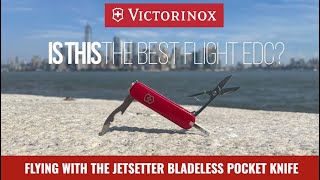 Victorinox Jetsetter 58mm Bladeless Pocket Knife  SAK EDC [upl. by Hcirteid]