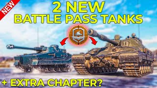 New Battle Pass Tanks  ERAC 105 Pr and Object 265T  World of Tanks Battle Pass 2025 [upl. by Kraus]