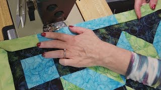 Pieced Binding Tutorial [upl. by Lucchesi]