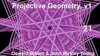 Projective Geometry v1 by Oswald Veblen 321 [upl. by Allisan]