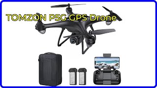 Review TOMZON P5G GPS Drone ESSENTIAL details [upl. by Yllaw]