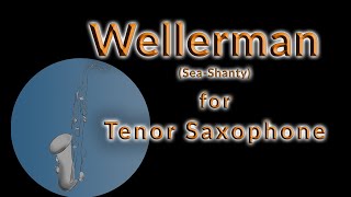 How to play the Sea Shanty Nathan Evans „Wellerman“ · Tenor Saxophone [upl. by Guimond]