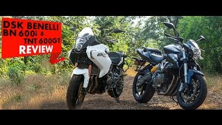 DSK Benelli BN600i amp TNT 600GT  Review  PowerDrift [upl. by Nira]