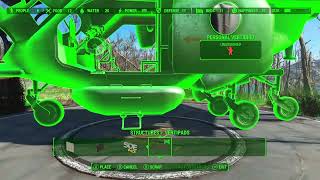 Fallout 4 MODDED Exploring the Wasteland Pt 50 Flyable Personal Vertibird by PJMail [upl. by Lancey990]