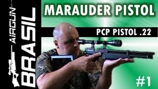 MARAUDER PCP PISTOL BP2220 22 CAL  1 [upl. by Refiffej]