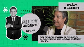 Do Brasil para o mundo a carreira de João Kléber na TV  Podcast 02 [upl. by Ahseenal894]