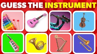 Guess And Learn The Musical Instrument  Music Instruments Quiz [upl. by Zoa434]