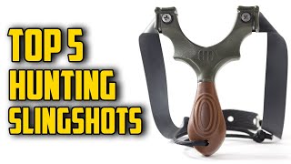 ✅ Top 5 Best Slingshots for Hunting Buying Guide [upl. by Adnohsat]