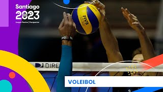 VÓLEIBOL  Juegos Panamericanos y Parapanamericanos Santiago 2023 [upl. by Khichabia]