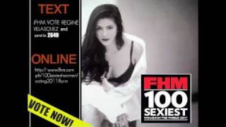 Redefine Sexy  Ms Regine Velasquez for FHM 2011 [upl. by Aznecniv]