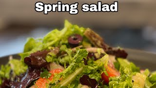 Quick and Easy Spring Salad [upl. by Ivonne536]