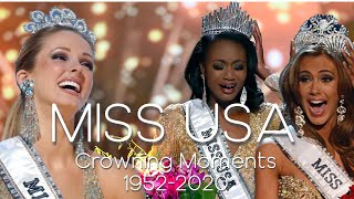 Miss USA Crowning Moments 19522020 [upl. by Midge]