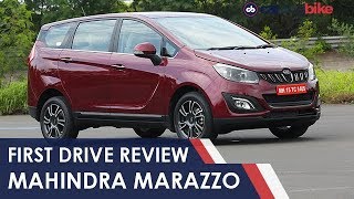 Mahindra Marazzo First Drive Review  NDTV carandbike [upl. by Tteragram541]