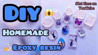 DIY HOMEMADE EPOXY RESINHOW TO MAKE EPOXY RESIN AT HOMEMOUNIS DIY CORNER [upl. by Iverson]