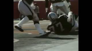 Lyle Alzado scores the only touchdown of his career in 1985 [upl. by Nauqyaj]