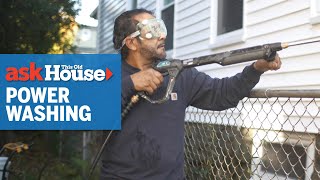 How to Clean Vinyl Siding  Ask This Old House [upl. by Aihsenrad]