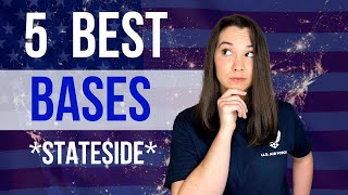 Top 5 best bases in the Air Force [upl. by Lorimer]