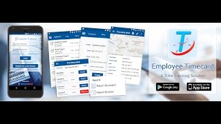 Employee Timecard  Simple way to track work hours [upl. by Esdnil]