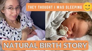 POSITIVE NATURAL BIRTH STORY  BRADLEY METHOD BIRTH  transverse baby to head down UK [upl. by Annael]