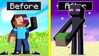 The Story of Minecrafts First ENDERMAN [upl. by Yrtnahc50]