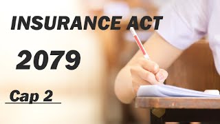 insurance act 2079 ca cap 2 [upl. by Harlen]