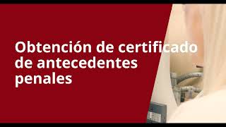 Obtención de Certificado Antecedentes Penales  Paso a paso para gestores administrativos [upl. by Meredi674]