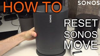 How to reset Sonos Move [upl. by Aneris]