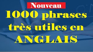 1000 Phrases très utiles en ANGLAIS [upl. by Selim]