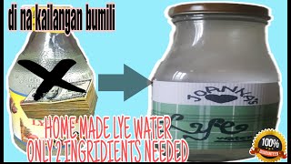 How To Make Lye Water  DIY Lye Water [upl. by Atihana]