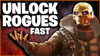 HOW TO UNLOCK ALL THE ROGUES FAST IN ROGUE COMPANY PS4 XBOX ONE NINTENDO SWITCH amp PC [upl. by Emor175]