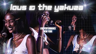 Lous And The Yakuza First Live Performance in NYC [upl. by Ellimac]