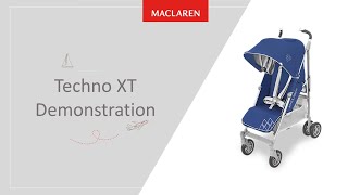 The Maclaren Techno XT Stroller Demonstration [upl. by Waylin]