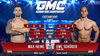 Uwe Schüder vs Max Heine GMC 23  Flying Uwe Full Fight [upl. by Aitel130]