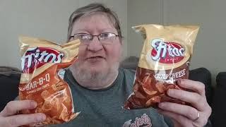 Big Matts Food Review Fritos BarbQ Vs Chili Cheese Corn Chips [upl. by Adnaloy588]