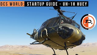 DCS WORLD  UH1 Startup Guide [upl. by Nihi]