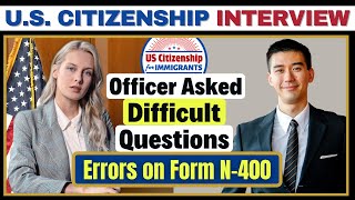 US Citizenship Interview 2024 USCIS Citizenship Questions amp Answers Practice  N400 Naturalization [upl. by Garmaise]