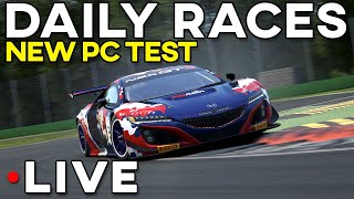 New PC And Setup Test Stream  LFM DAILY Races [upl. by Dyraj]