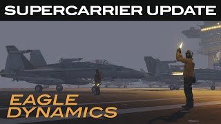 DCS Supercarrier Deck Crew Update [upl. by Dihsar]