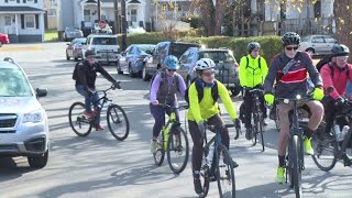 Cranksgiving ride to support NEPA Youth Shelter [upl. by Ytsirhk]